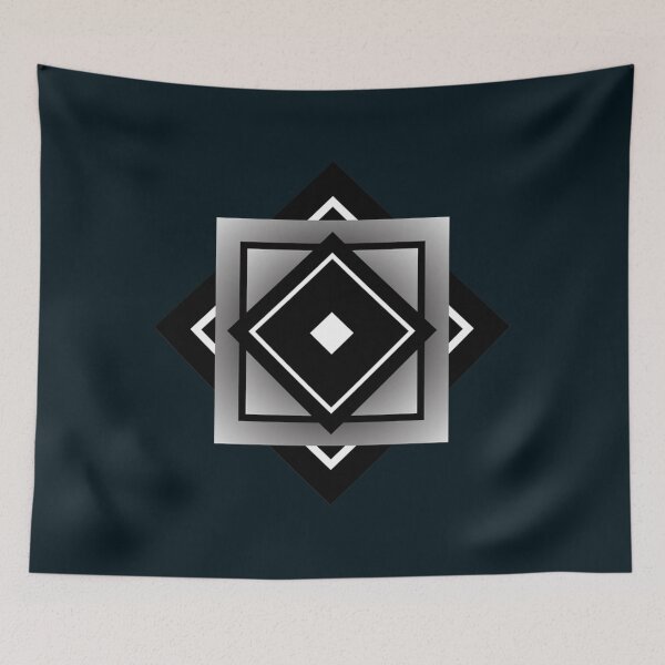 Item preview, Geometric shapes - Black and white gradient squares Backpack  designed and sold by WylderPaddock.