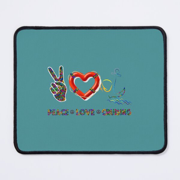Item preview, Peace Love Cruising Ship Hippie Floating Ocean Beach Sun designed and sold by njcqziezwt39.