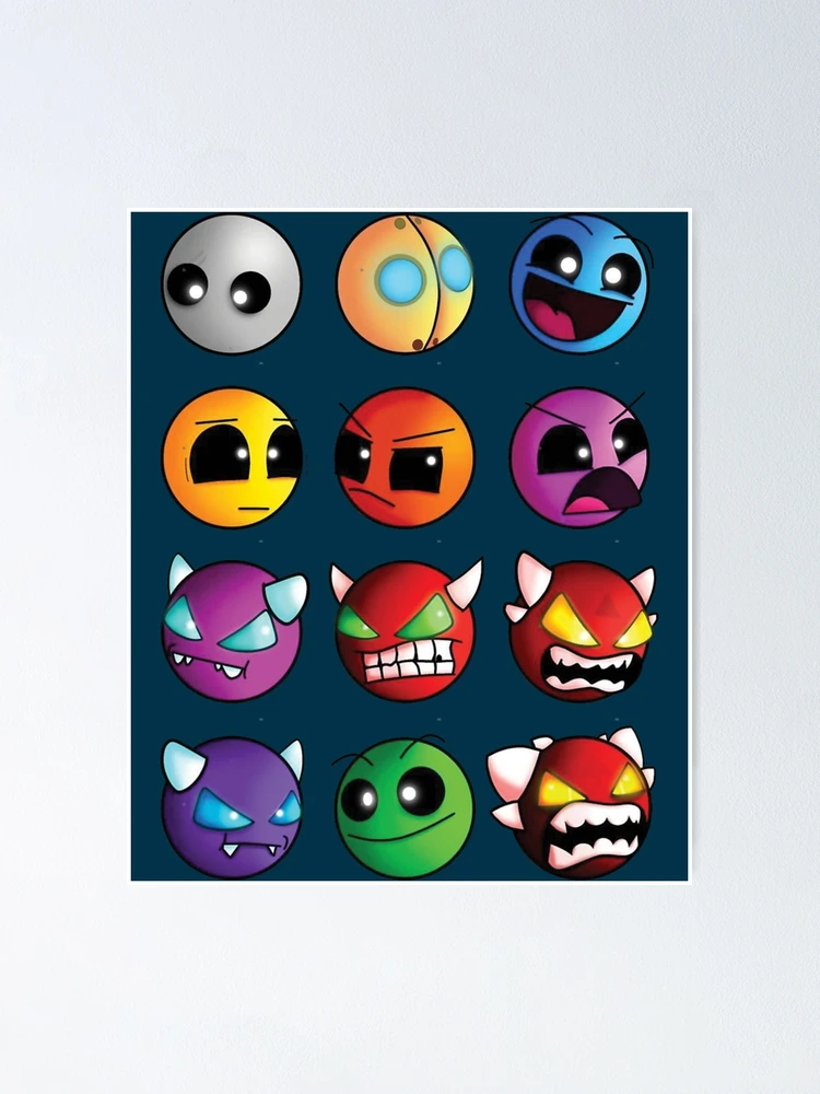 geometry dash difficulty demon faces' Lunch Bag