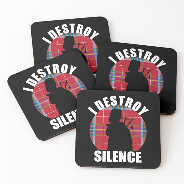Item preview, I Destroy Silence Bagpipes designed and sold by PackageHoekstra.