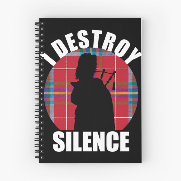 Item preview, I Destroy Silence Bagpipes designed and sold by PackageHoekstra.