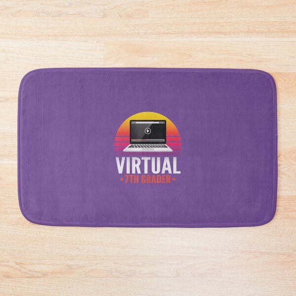 Item preview, Retro Virtual 7th Grader Distance Learning Back to School 	 	 designed and sold by acaribuslet48.