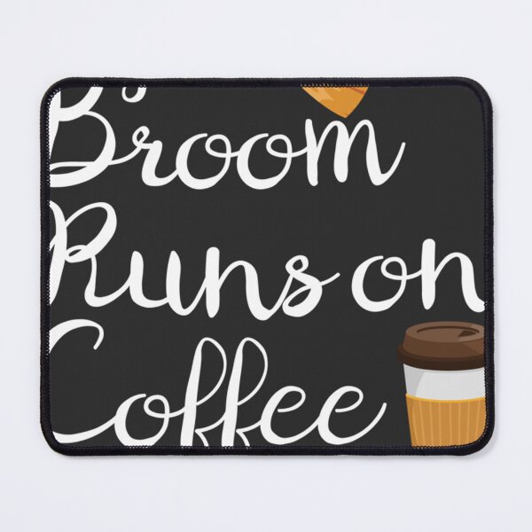 Item preview, Funny Halloween Witch Broom Runs on Coffee Women Costume Mom designed and sold by VernonTurner9.