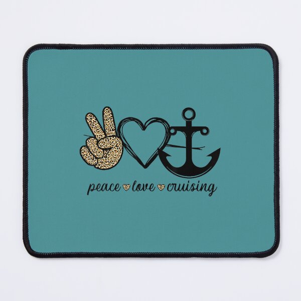 Item preview, Peace Love Cruising Ship Leopard Floating Ocean Beach Sun designed and sold by njcqziezwt39.