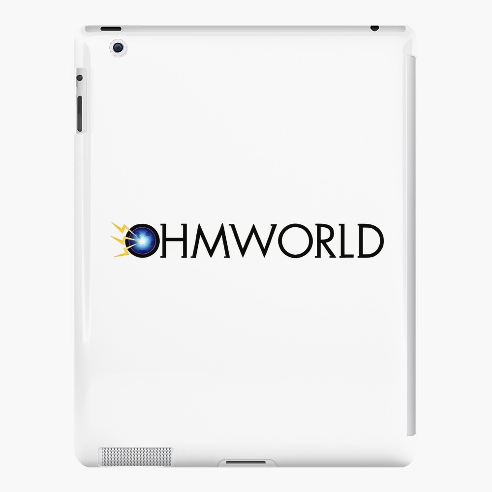 Ohmworld Logo iPad Case & Skin