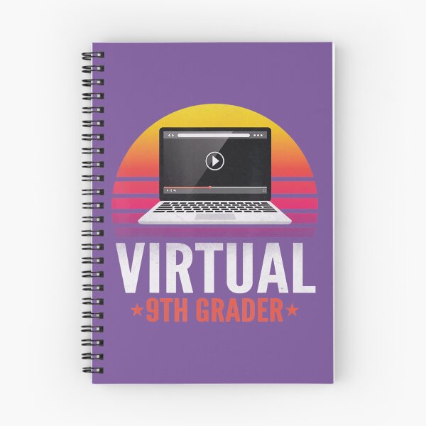 Item preview, Retro Virtual 9th Grader Distance Learning Back to School 	 	 designed and sold by acaribuslet48.