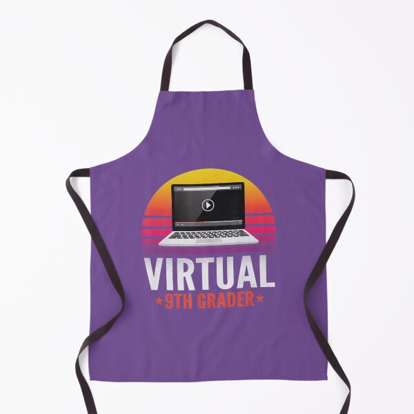 Item preview, Retro Virtual 9th Grader Distance Learning Back to School 	 	 designed and sold by acaribuslet48.