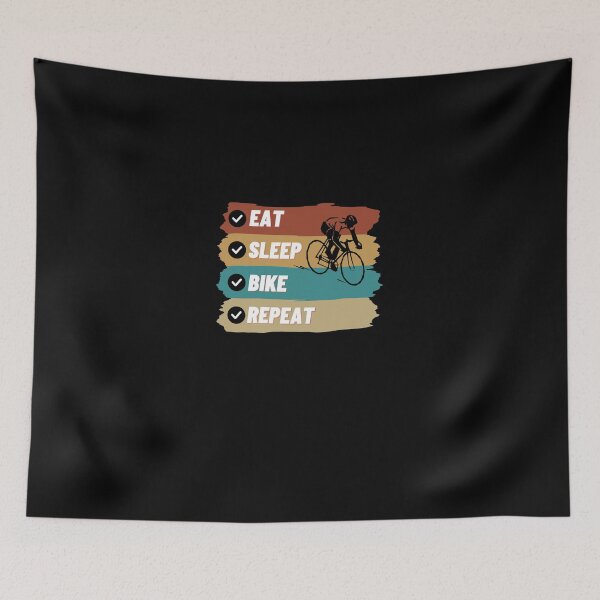 Item preview, Eat Sleep bike Repeat Funny  designed and sold by BarDesign.
