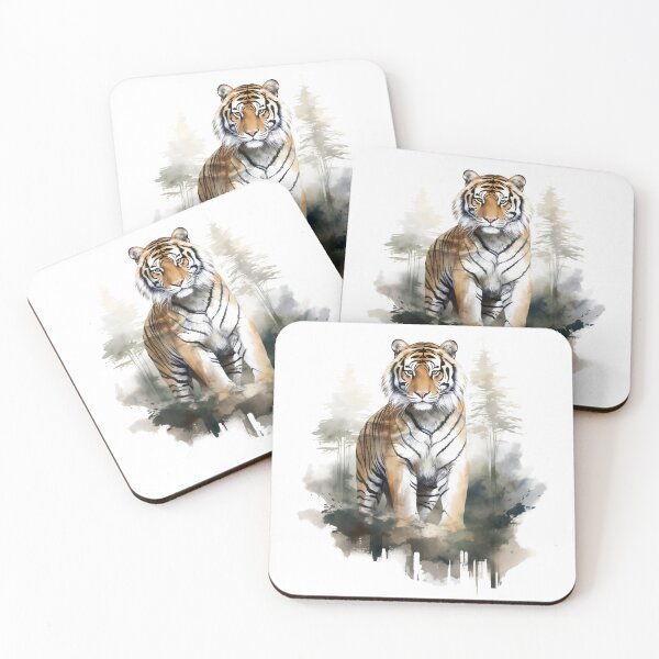 Item preview, Majestic tiger in the jungle designed and sold by jooffyshop.