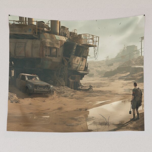 Item preview, The Post Apocalypse 49 designed and sold by coolArtGermany.