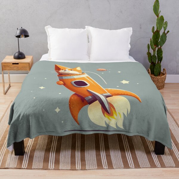 Item preview, Cat Riding a Rocket designed and sold by Amir Faysal.