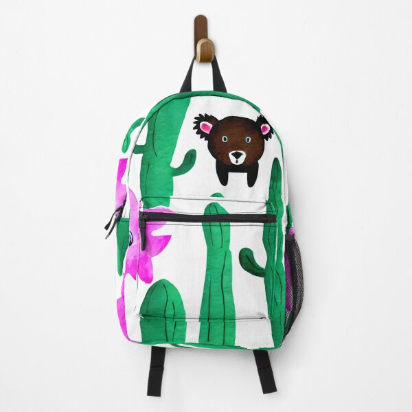 Item preview, Wild bear and cacti designed and sold by WallabyJelly.