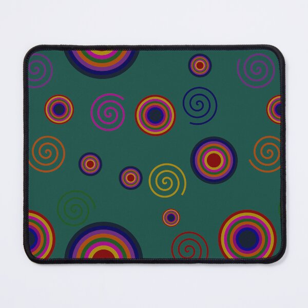 Item preview, Pride: Rainbow coloured Circles: On Blue designed and sold by TheScraggyBeard.
