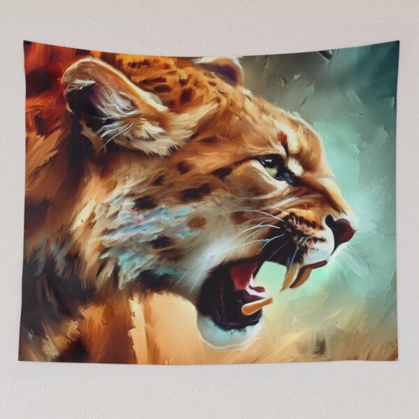 Item preview, "Fierce Splendor: Portrait of a Wild Tiger" designed and sold by CHRIST5000.