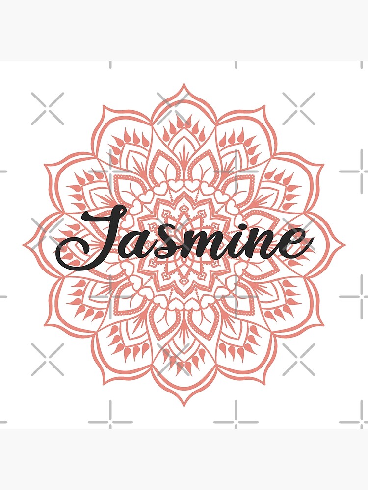 Personalized Mandala, Printed Yoga Mat With Name, Personalized