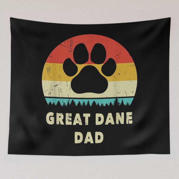 Item preview, Great Dane Dad Gift For Men Funny Great Dane Dog Vintage designed and sold by Gareth Roberts.