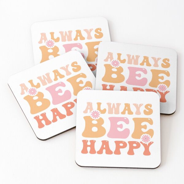 Item preview, Always Bee Happy Retro Groovy designed and sold by My French Touch.