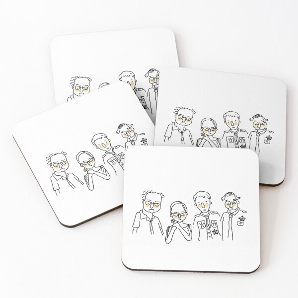 Item preview, The people with  lined doodle designed and sold by Ammjrph.