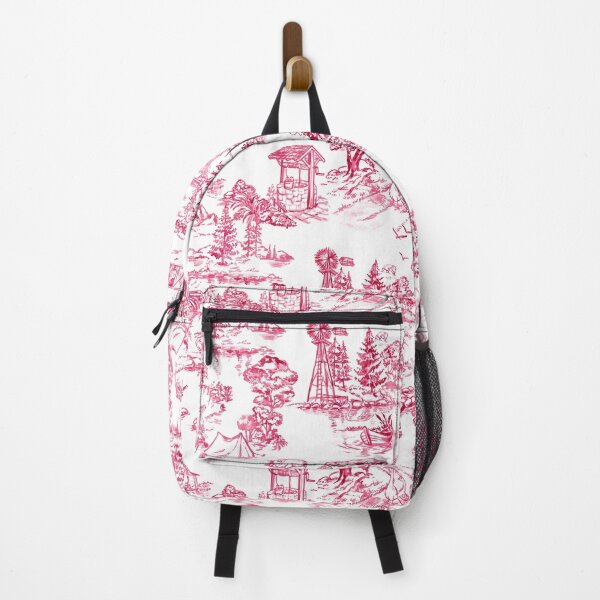 Item preview, country scenery toile de jouy designed and sold by letsgow8th.