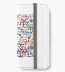 Paint blobs iPhone Wallet/Case/Skin