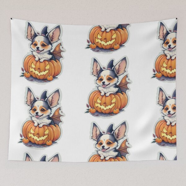 Item preview, cute dog x Halloween designed and sold by AP.