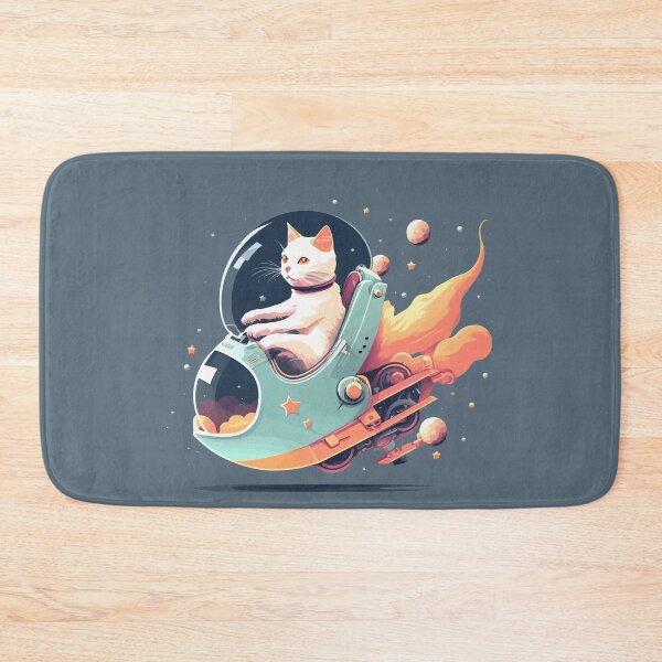 Item preview, Cat Riding a Rocket designed and sold by Amir Faysal.