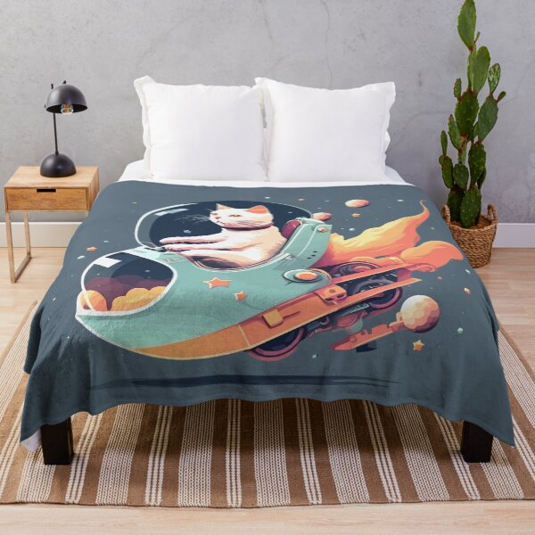 Item preview, Cat Riding a Rocket designed and sold by Amir Faysal.