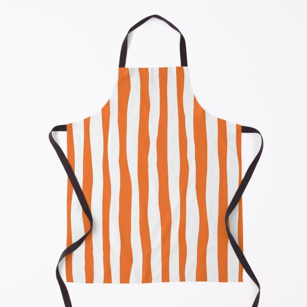 Item preview, ABP002-6 Flow Stripes - Orange and White designed and sold by DuckyRubin.