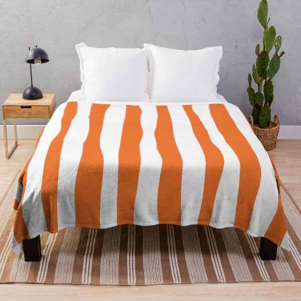 Item preview, ABP002-6 Flow Stripes - Orange and White designed and sold by DuckyRubin.