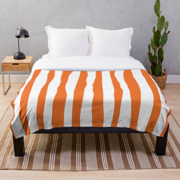 Item preview, ABP002-6 Flow Stripes - Orange and White designed and sold by DuckyRubin.