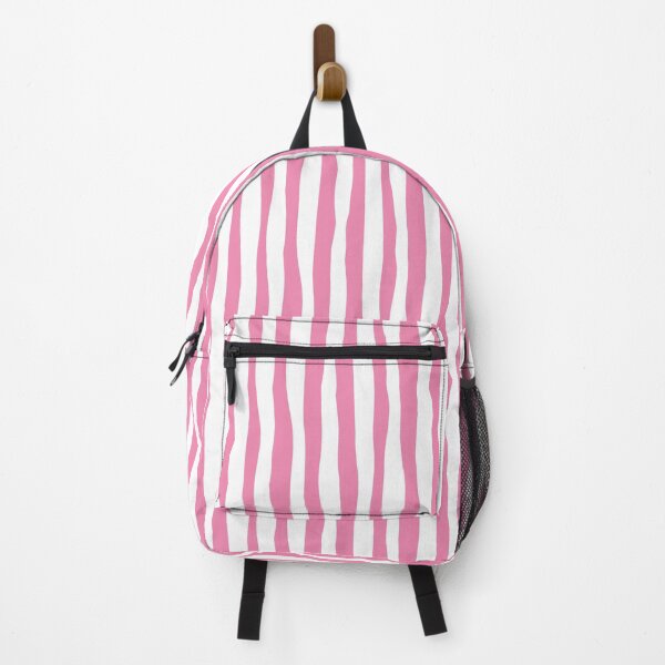 Item preview, ABP002-7 Flow Stripes - Pink and White designed and sold by DuckyRubin.