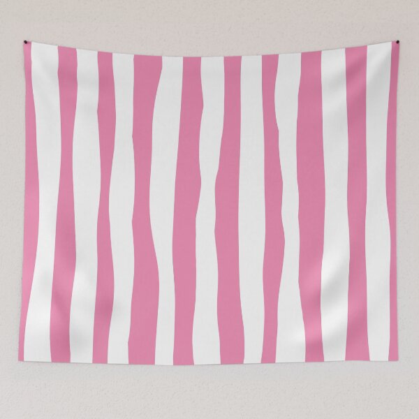 Item preview, ABP002-7 Flow Stripes - Pink and White designed and sold by DuckyRubin.