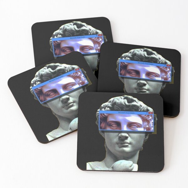 Item preview, Michaelangelo Microsoft Visual (Black) designed and sold by Zheap14.