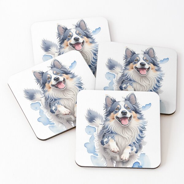 Item preview, Funny Merle Collie Outdoor Happy Dog Lover Gift Classic T-Shirt designed and sold by B2-Soul-of-Art.