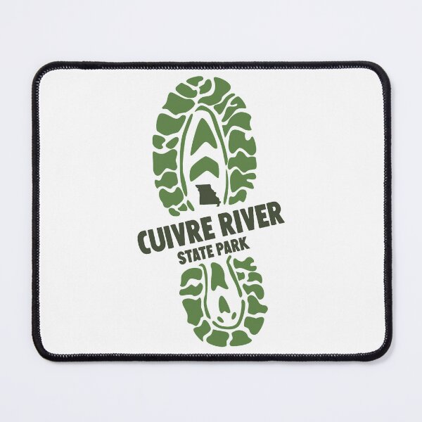 Item preview, Cuivre River State Park Missouri MO Hiking Boot designed and sold by dianna-kinder.