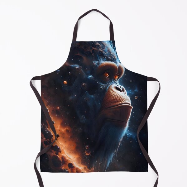 Item preview, Astral Majesty: An Orangutan's Journey Through Cosmic Ink designed and sold by byaz3.