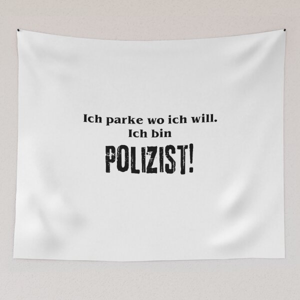 Item preview, I park where I want - I'm a cop" T-Shirt designed and sold by SketchyPedals.