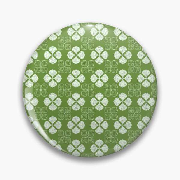 Item preview, Olive Green floral block print designed and sold by Block print shop.