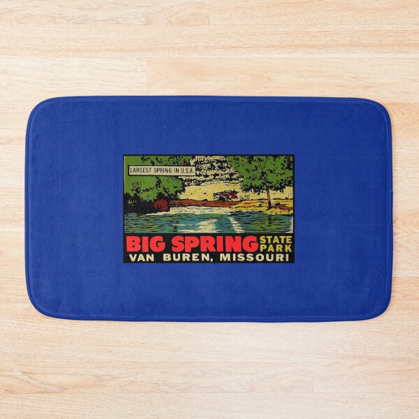 Item preview, Big Spring State Park Missouri Ozarks Vintage Travel Decal designed and sold by dianna-kinder.