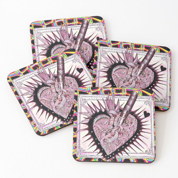 Item preview, Punk hearted designed and sold by glittercuts.