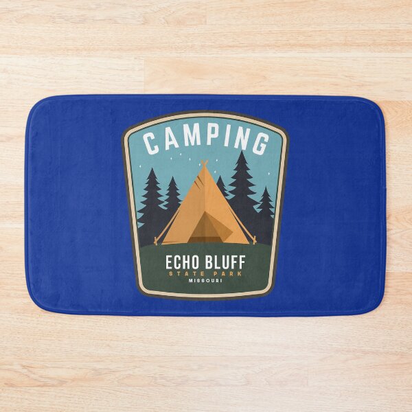 Item preview, Echo Bluff State Park Camping Missouri Campsite designed and sold by dianna-kinder.