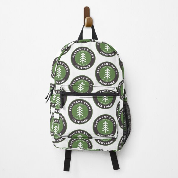 Item preview, Elephant Rocks State Park Missouri - Insignia del bosque de montaña MO con un árbol designed and sold by dianna-kinder.
