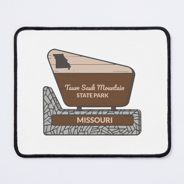 Item preview, Taum Sauk Mountain State Park Missouri Entrance Welcome Sign MI designed and sold by dianna-kinder.