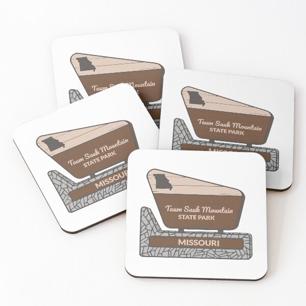 Item preview, Taum Sauk Mountain State Park Missouri Entrance Welcome Sign MI designed and sold by dianna-kinder.