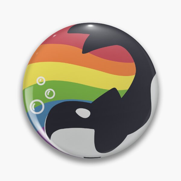 Item preview, Pride Orca designed and sold by Ashkamarii.