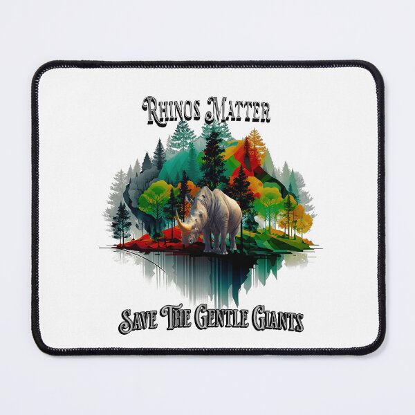 Item preview, Rhinos Matter Save The Gentle Giants designed and sold by Saim776.