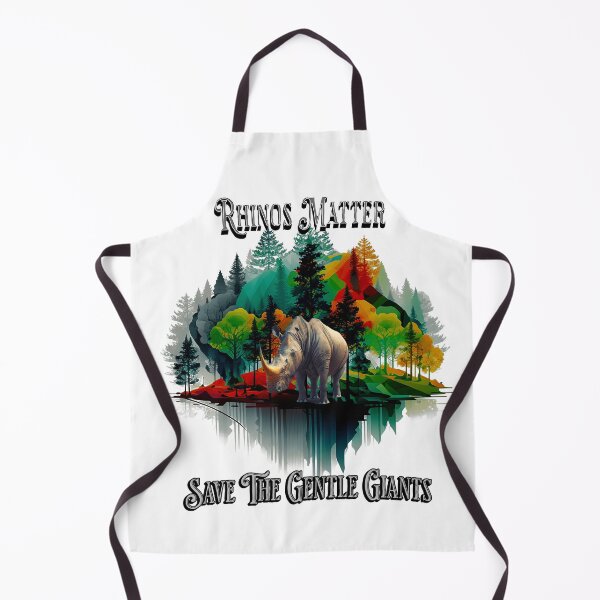 Item preview, Rhinos Matter Save The Gentle Giants designed and sold by Saim776.