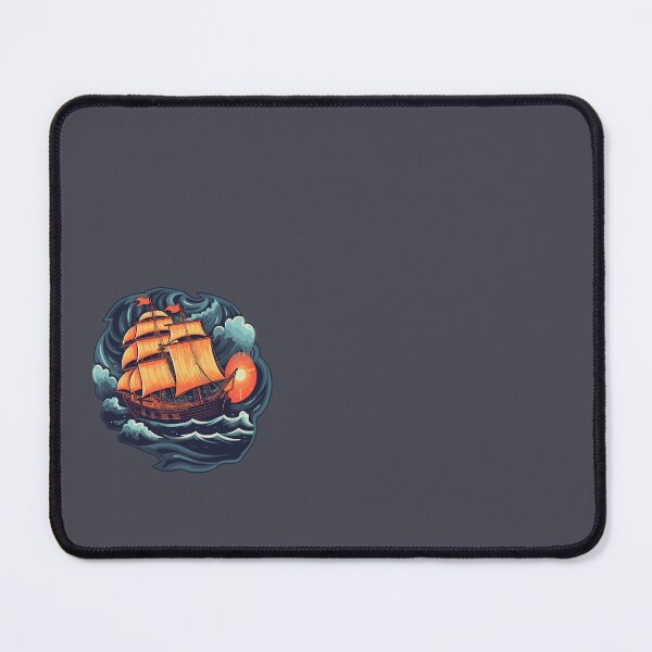 Item preview, Antique sailing boat, ship designed and sold by CreativeJunglee.