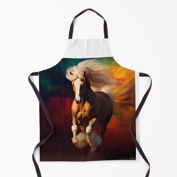 Item preview, Abstract Fantasy Wild Stallion Art designed and sold by PeteRascal.