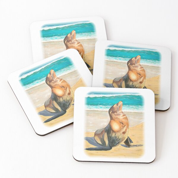 Item preview, Seal enjoying the sun designed and sold by hayleyblue88.
